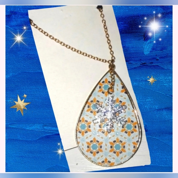 Groovy Leather Pendant with Dangling Charm of choice - Picture 17 of 17